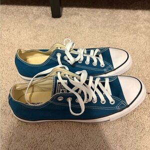 Converse Teal Canvas Sneakers